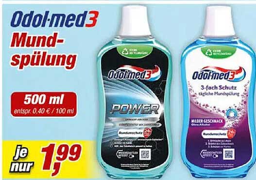 Odol-med3 Mundspülung