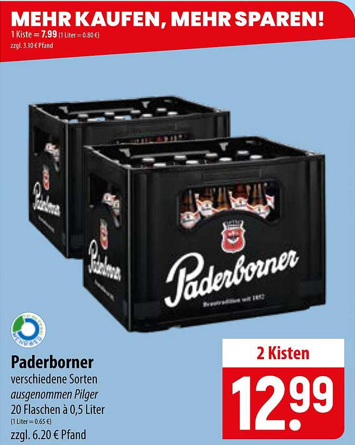 Paderborner verschiedene Sorten