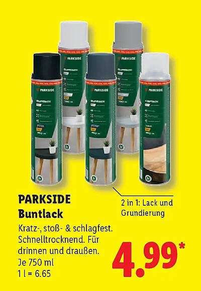 PARKSIDE Buntlack