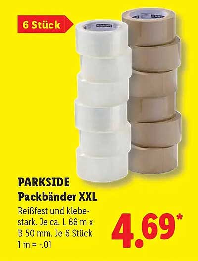 PARKSIDE Packbänder XXL