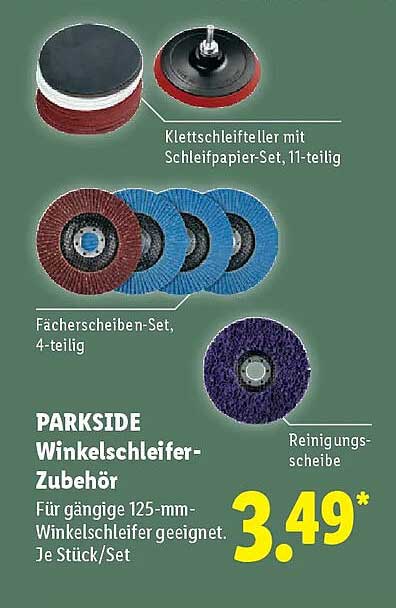 PARKSIDE Winkelschleifer-Zubehör