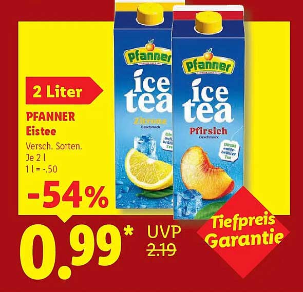 PFANNER Eistee