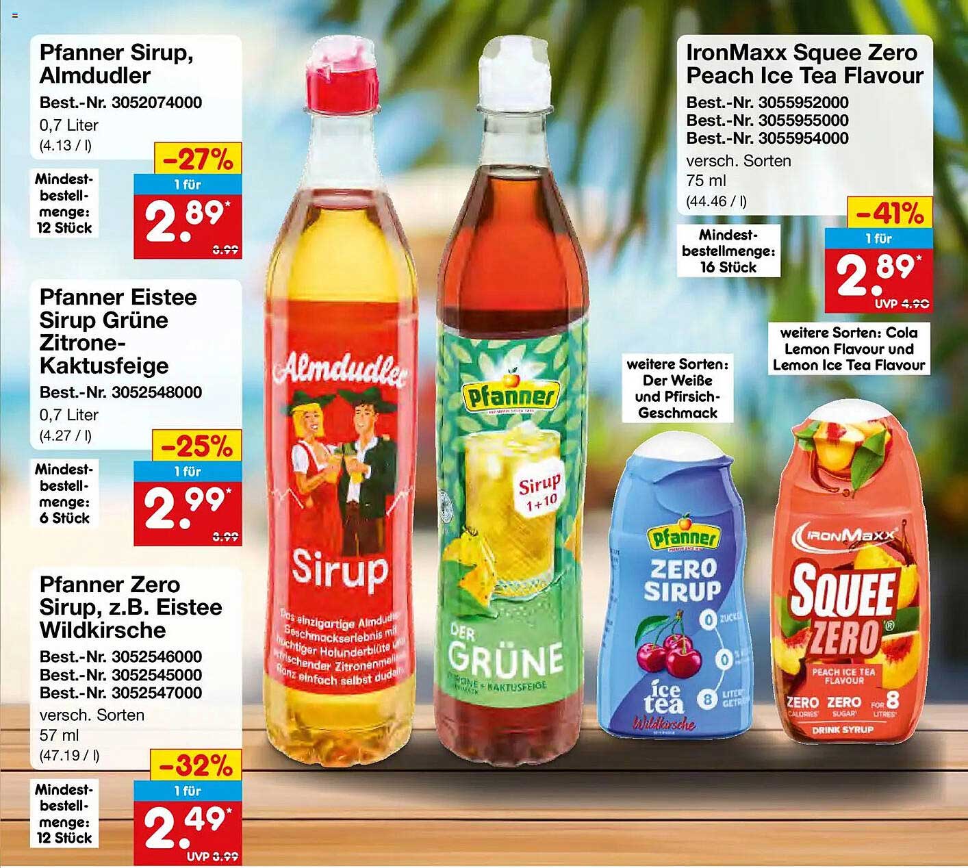 Pfanner Sirup, Almdudler
