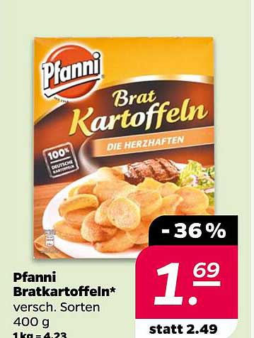 Pfanni Bratkartoffeln* versch. Sorten 400 g