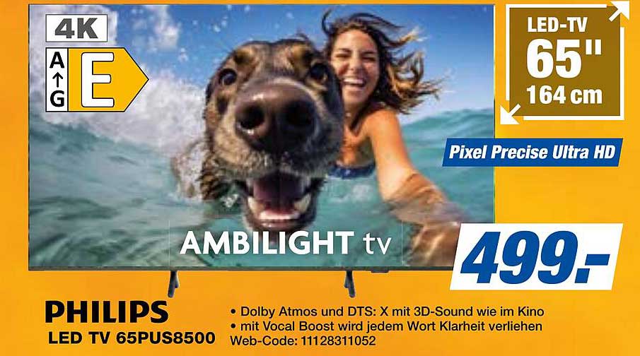 PHILIPS LED TV 65PUS8500
