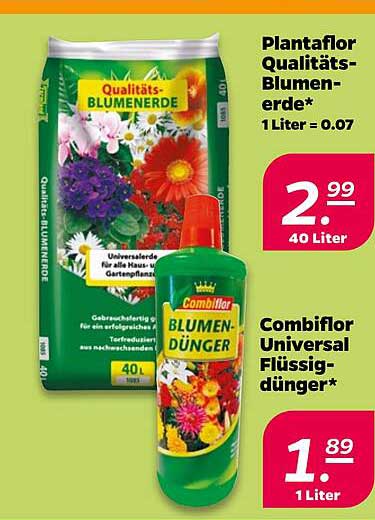 Plantaflor Qualitäts-Blumenerde*