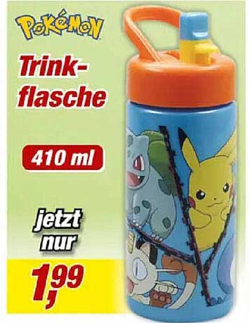 Pokémon Trinkflasche 410 ml