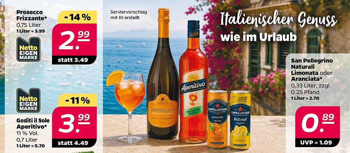 Prosecco Frizzante*