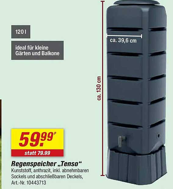 Regenspeicher „Tenso“