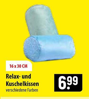 Relax- und Kuschelkissen verschiedene Farben