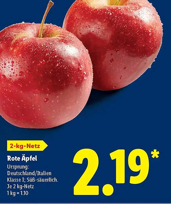 Rote Äpfel