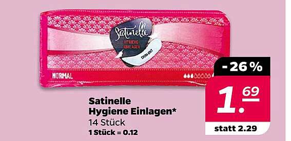 Satinelle Hygiene Einlagen*