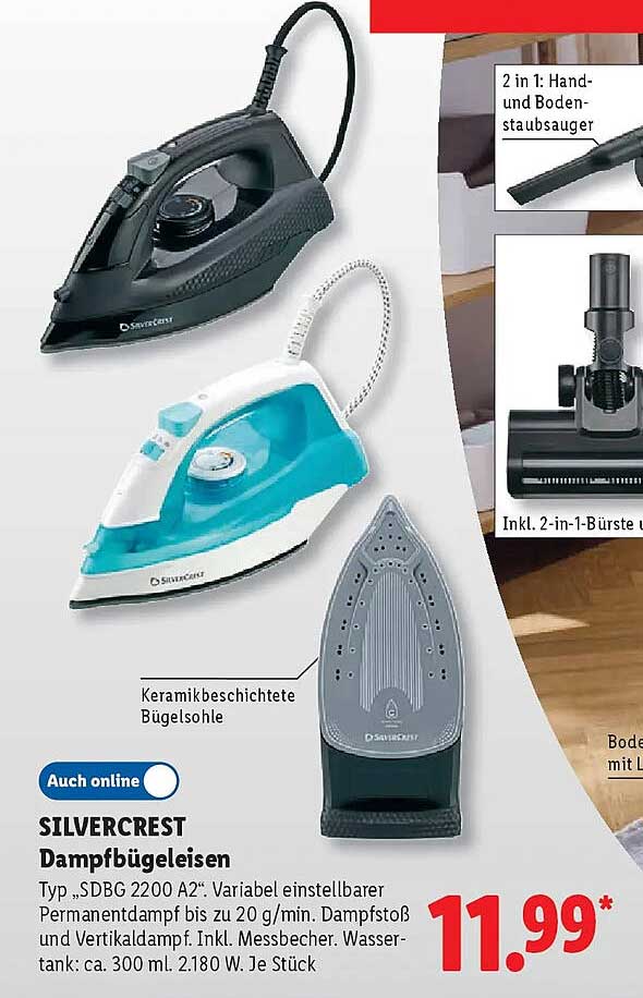 SILVERCREST Dampfbügeleisen