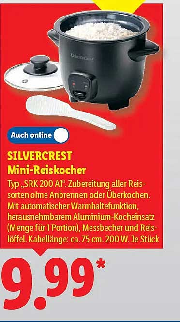 SILVERCREST Mini-Reiskocher