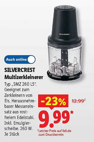 SILVERCREST Multizerkleinerer