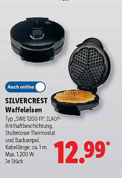 SILVERCREST Waffeleisen