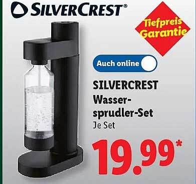 SILVERCREST Wassersprudler-Set