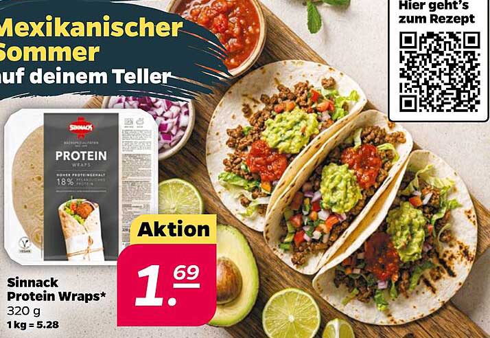 Sinnack Protein Wraps* 320 g