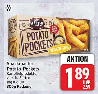 Snackmaster Potato-Pockets