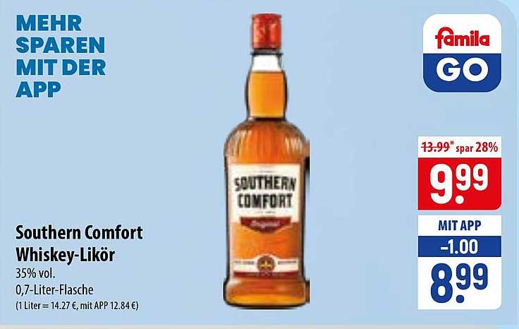 Southern Comfort Whiskey-Likör
