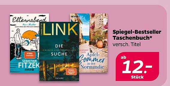 Spiegel-Bestseller Taschenbuch*