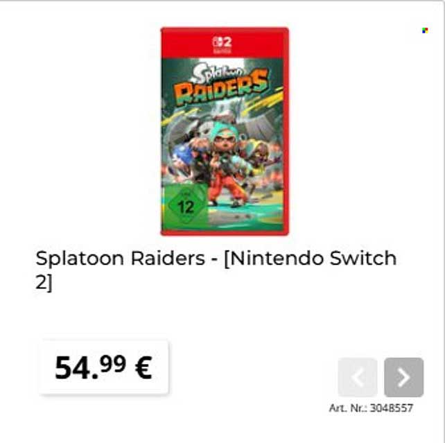 Splatoon Raiders - [Nintendo Switch 2]