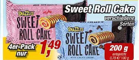 Sweet Roll Cake verschiedene Sorten