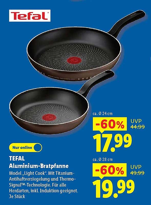TEFAL Aluminium-Bratpfanne