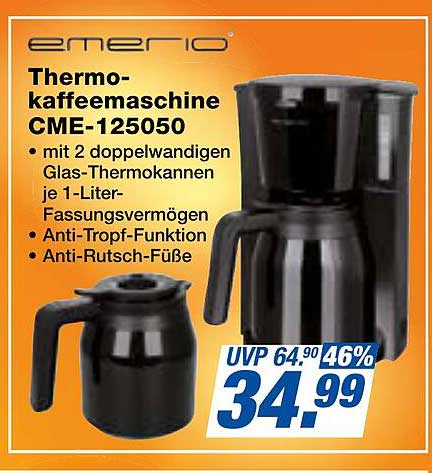 Thermo-kaffeemaschine CME-125050
