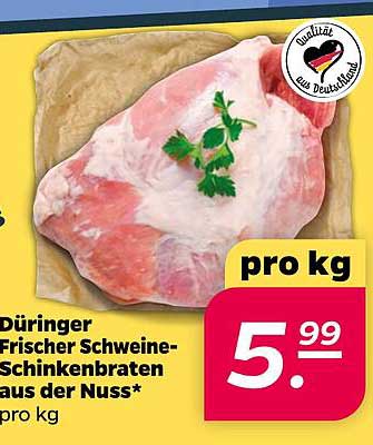 Thüringer Frischer Schweine-Schinkenbraten aus der Nuss*