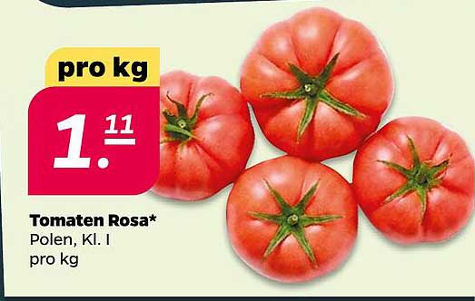 Tomaten Rosa* Polen, Kl. I pro kg