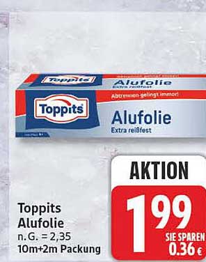 Toppits Alufolie