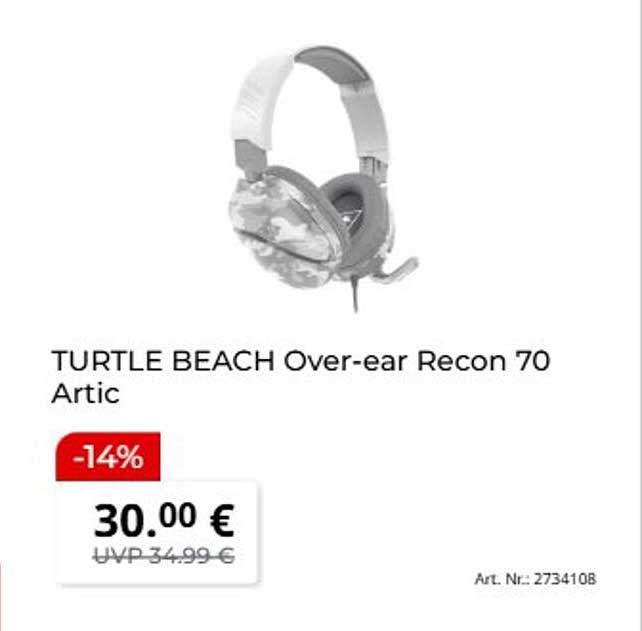 TURTLE BEACH Over-ear Recon 70 Artic