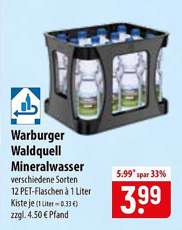 Warburger Waldquell Mineralwasser