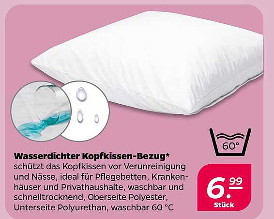 Wasserdichter Kopfkissen-Bezug*