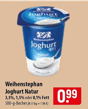 Weihenstephan Joghurt Natur