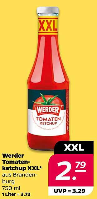 Werder Tomaten-ketchup XXL*