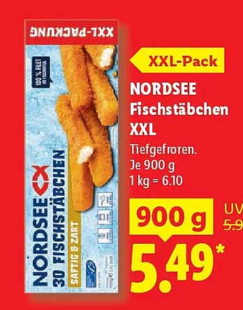 XXL-Pack NORDSEE Fischstäbchen XXL