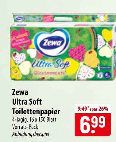 Zewa Ultra Soft Toilettenpapier