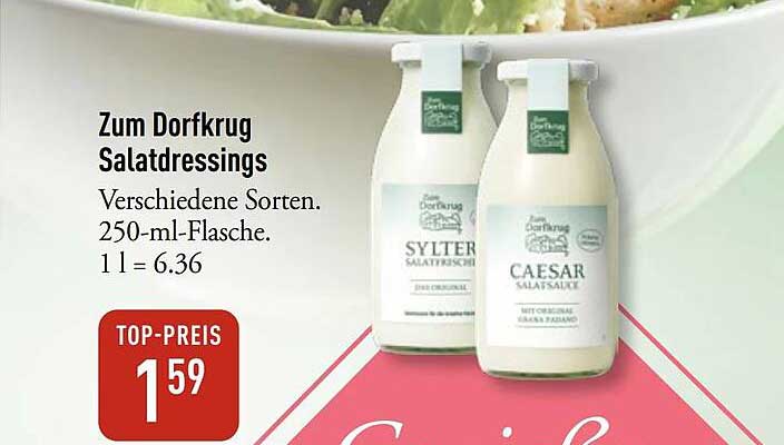 Zum Dorfkrug Saladdressings