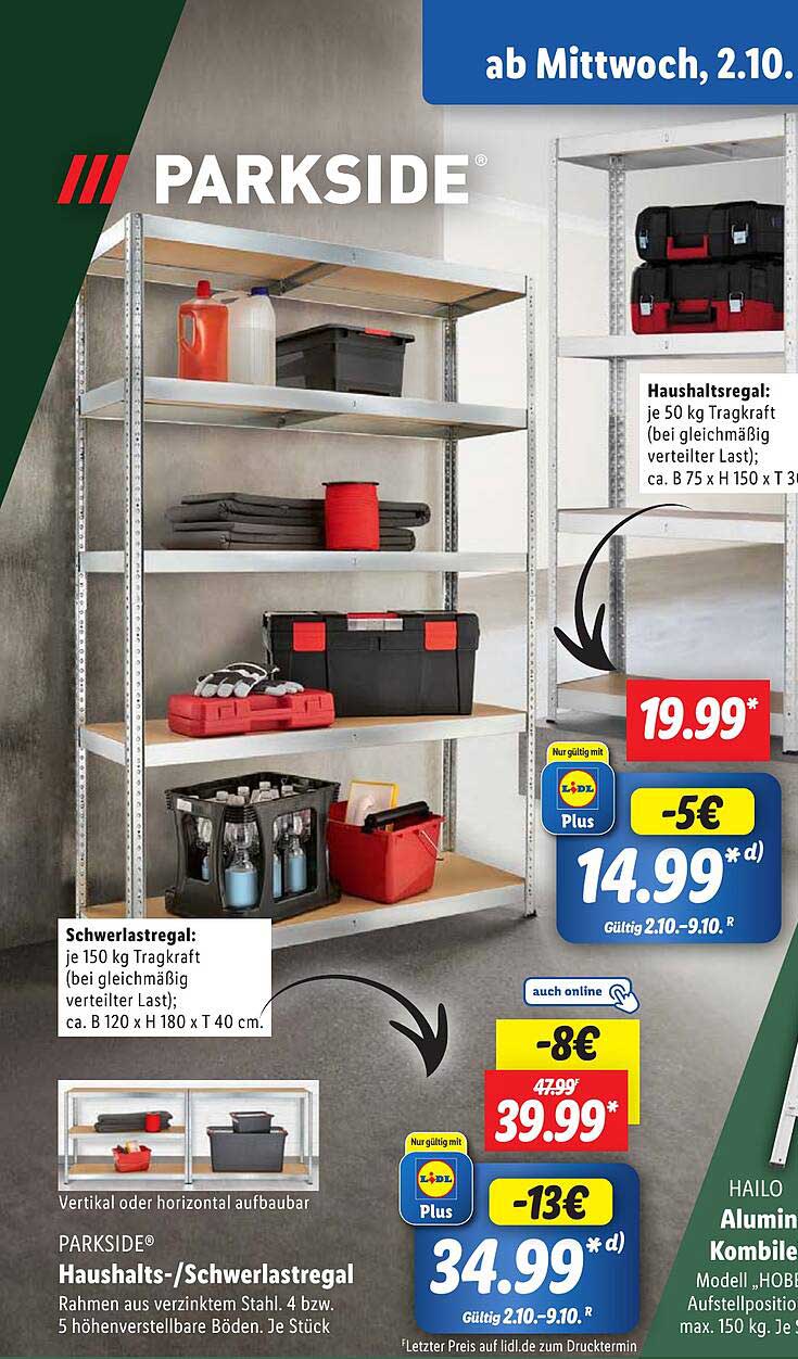 Wunderbar Schwerlastregal Angebot Lidl Fotos