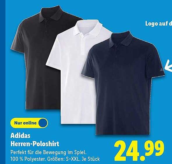 Adidas Herren-Poloshirt
