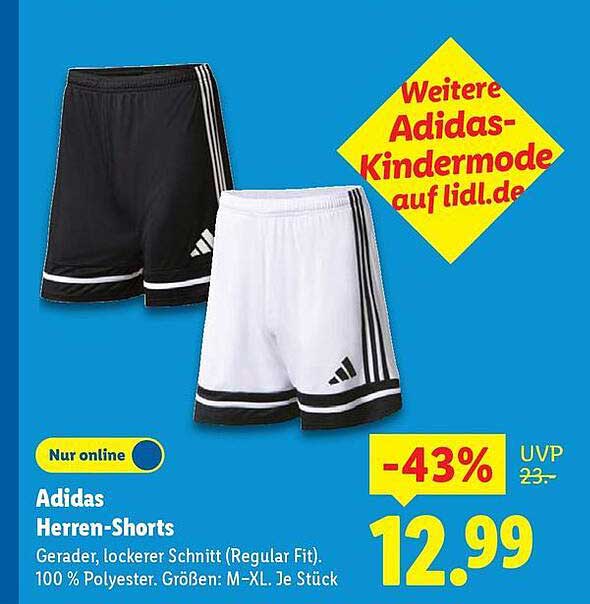 Adidas Herren-Shorts - Stylisch und bequem