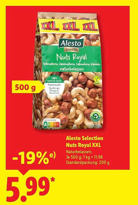 Alesto Selection Nuts Royal XXL - 500 g
