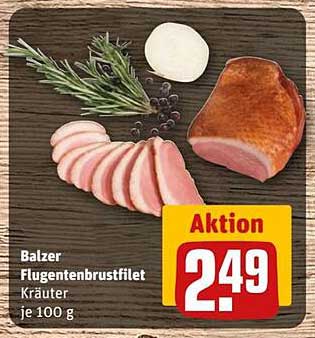 Balzer Flügentenbrustfilet Kräuter je 100 g