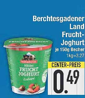 Berchtesgadener Land Frucht-Joghurt 150g Becher