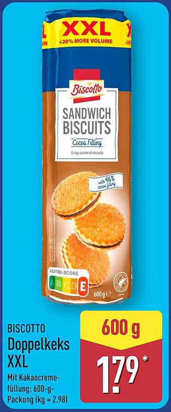 Biscotto Doppelkecks XXL