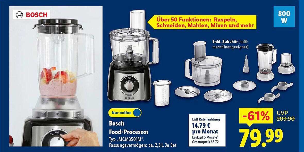 Bosch Food-Processor Typ MCM3501M