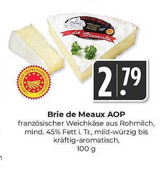 Brie de Meaux AOP