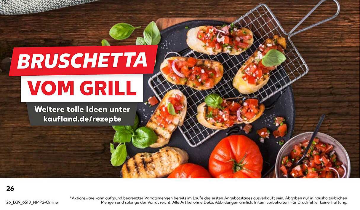 Bruschetta vom Grill